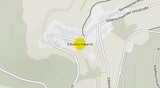 Immobilienpreisekarte Kleines Wiesental Elbenschwand